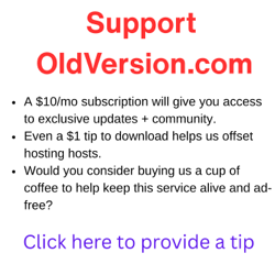 Support OldVersion on Ko-fi